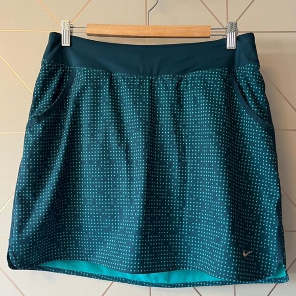 Nike Golf Teal Green Skort - Picture 2 of 9